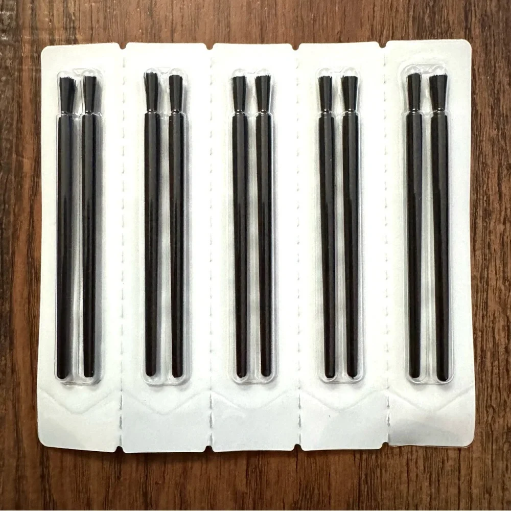 Application brushes, NEW in original sterile packaging, versatile use, set of 2